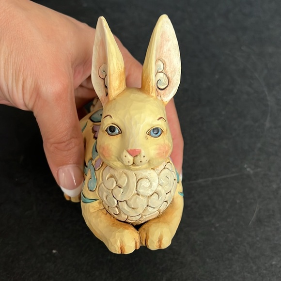Jim Shore Decorative Bunny Figurine - Picture 9 of 11